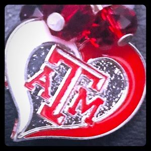 FINAL SALE!! Texas a&m earrings